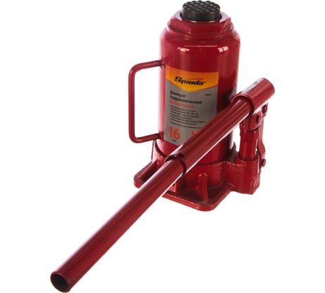 Гидравлический бутылочный домкрат SPARTA  16 т, h подъема 205-400 мм// Compact 50337