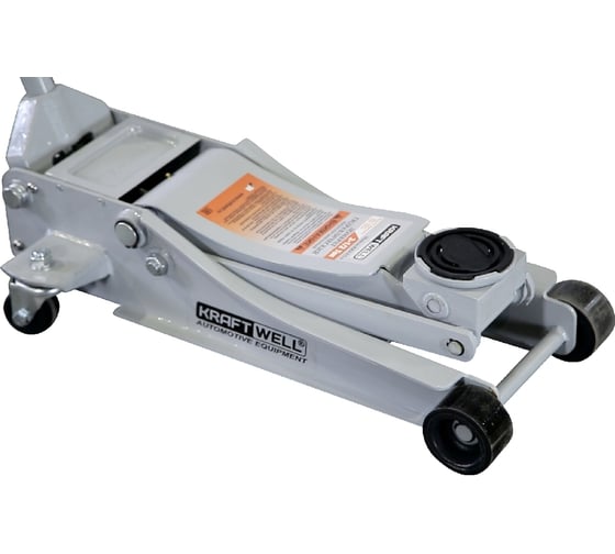 Гидравлический низкопрофильный подкатной домкрат KraftWell KRWFJ3.5 (г/п 3500 кг)