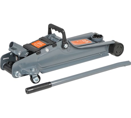 Подкатной домкрат Airline 2.5т низкопрофильный, MIN - 85 мм, MAX - 375 мм AJ-2.5F-380