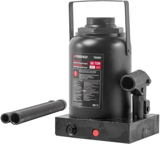 Домкрат бутылочный Forsage 50т с клапаном F-T95004(9615)