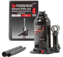 Домкрат бутылочный Forsage с двумя штоками, 4т New F-TF0402(BR)(Euro)(9617)