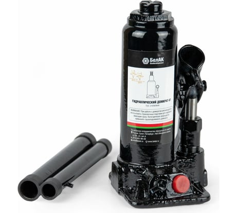 Домкрат БелАК 4 т, TUV, 2 клапана БАК.00028