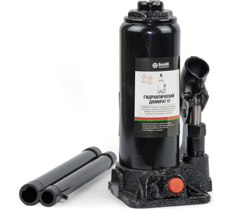 Домкрат БелАК 5 т, TUV, 2 клапана БАК.00029