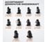Домкрат автомобильный бутылочный WIEDERKRAFT 10т, 200-390 мм WDK-81100 6