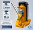 Гидравлический домкрат GEARSEN mns 10 т GMNS 10 2