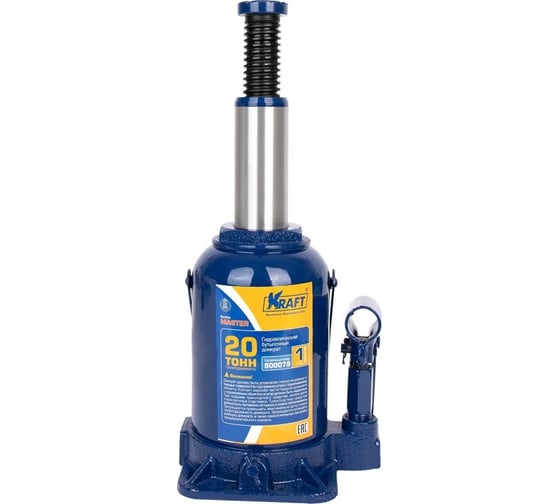 Бутылочный домкрат KRAFT 20т Master KT 800079