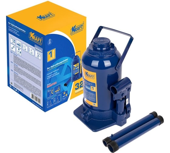 Бутылочный домкрат KRAFT 32т Master KT 800084