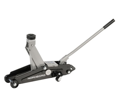 Подкатной домкрат для автолюбителя в кейсе (2 т) NORDBERG N3202EС