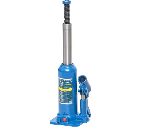 Бутылочный домкрат, 3 т NORDBERG N3103