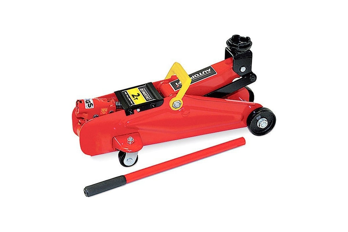 Подкатной гидравлический домкрат URM 2 тонны, с усиленным корпусом ...