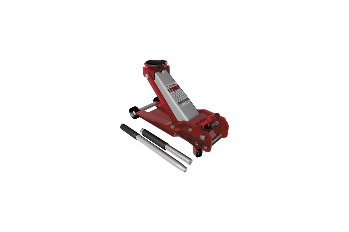 Подкатной домкрат СОРОКИН FrogLine Jack 3.5т (80-385мм) 3.421 - купить ...