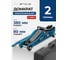Гидравлический подкатной домкрат 2т Low Profile, 80-380 мм STELS 51130 36