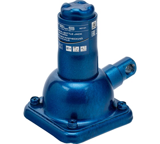 Механический бутылочный домкрат 2 т, h подъема 160–325 мм STELS 50101