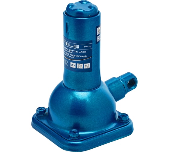Механический бутылочный домкрат 2 т, h подъема 210–390 мм STELS 50103