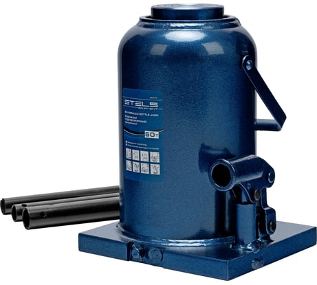 Гидравлический бутылочный домкрат 50 т, h подъема 280–450 мм STELS 51171