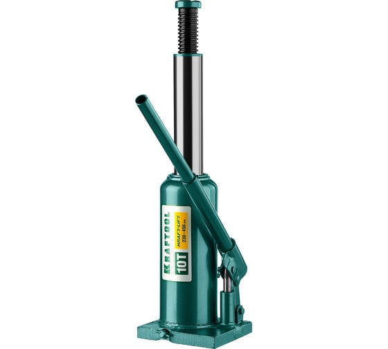 Гидравлический бутылочный домкрат 10т, 230-456мм, KRAFTOOL Kraft-Lift 43462-10_z01