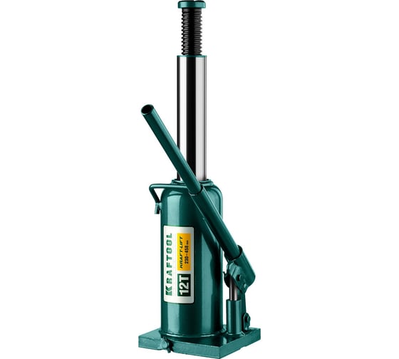 Гидравлический бутылочный домкрат 12т, 230-458мм, KRAFTOOL Kraft-Lift 43462-12_z01