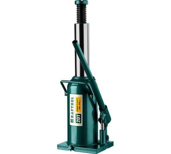 Гидравлический бутылочный домкрат 20т, 244-478мм, KRAFTOOL Kraft-Lift 43462-20_z01