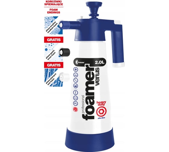 Пеногенератор KWAZAR VENUS Alkaline 2 л, pH 7-14 WTV.1577