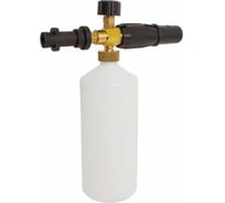 Пеногенератор в сборе EUROCLEAN для мойки высокого давления KARCHER, улучшенный, пластиковый адаптер FGN-30476