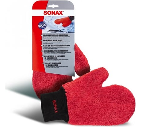 Рукавица из микрофибры для мойки автомобиля SONAX ProfiLine 428200