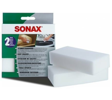 Губка для очистки пластика SONAX 1уп. 416000
