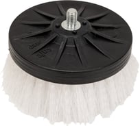 Щетка для уборки интерьера Hi-Tech Industries крепление с резьбой 10х6 мм, щетина 30 мм, диаметр 90 мм SS-35 16508631