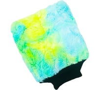 Варежка для мойки кузова PURESTAR Color-pop wash mitt зеленая, 20x25 см PS-M-007-GRN