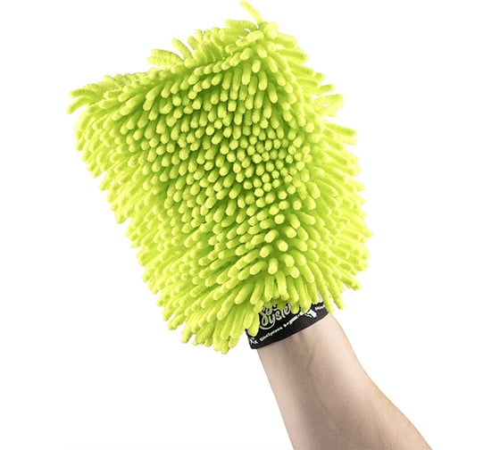 Шенилловая рукавица для мойки кузова Shine systems Chenille Wash Mitt SS821 1