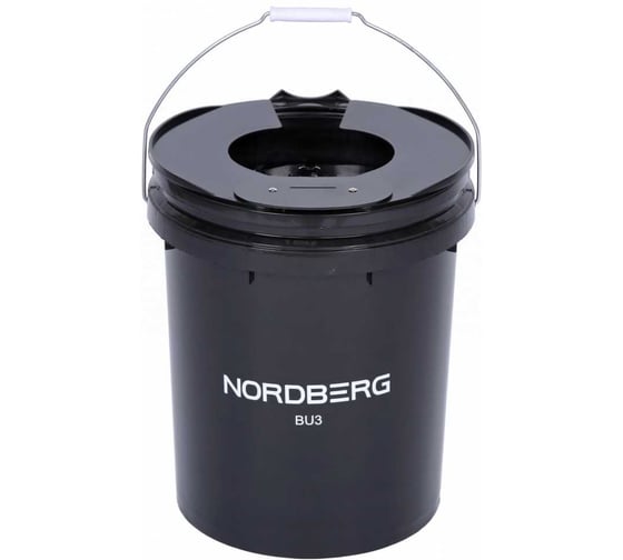 Ведро для мойки NORDBERG полировальных кругов BU3 1