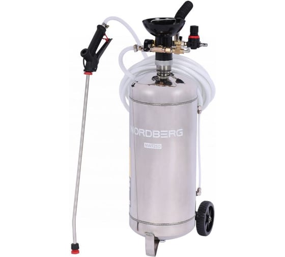 Пеногенератор вертикальный, 25 л, нержавеющая сталь NORDBERG NWF250