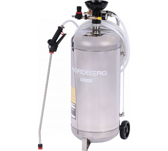 Пеногенератор вертикальный, 50 л, нержавеющая сталь NORDBERG NWF500