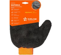 Варежка для мытья из микрофибры Airline 24х18 см ABVN004