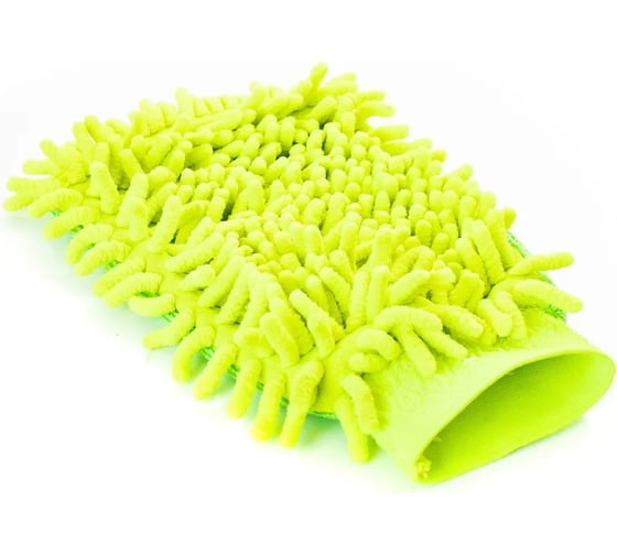 Варежка для мытья автомобиля из микрофибры A2DM 27x20 см, Double Chenille/300 140006