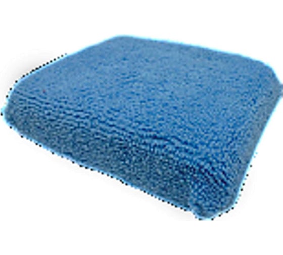 Аппликатор из микрофибры для нанесения воска 3D Applicator Microfiber Blue G-30 020638 1