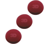 Аппликатор 3D Applicator Red Foam G-71R-3 круглый красный 3 шт 020647