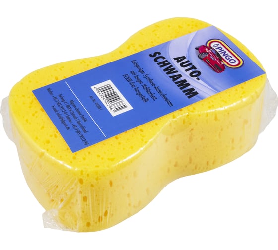 Губка для мойки автомобиля Pingo 170х110х60 мм 00388-1
