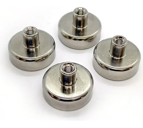 Магнитное крепление под болт, шуруп Проф-Магнит D20, 4 шт. PMYP-D-20