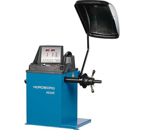 Балансировочный станок с ручным вводом параметров NORDBERG синий 4524C(B)
