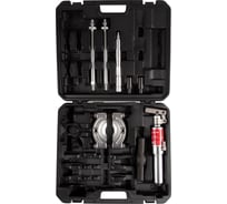 Гидравлический съемник подшипников МАСТАК 4 т, 12-70 мм, сегментного типа, с совмещенным насосом 104-19704