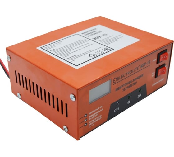 Зарядное устройство Electrolite ИЗУ-10 EL 12/24В, 10А, 6-150 Ач 4155