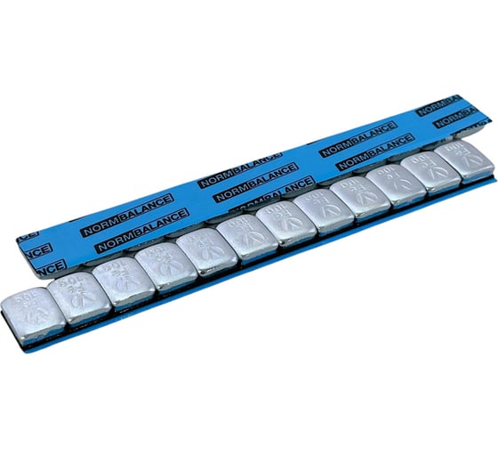 Адгезивные грузики NORM 120гр. (10-10) для грузовых дисков 50 шт Fe 091