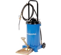 Установка для раздачи густой смазки NORDBERG с педалью, 12 л N5013