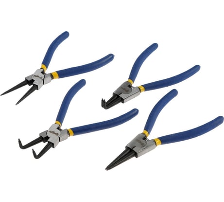 Набор съемников стопорных колец ТУНДРА 170 мм, 4 шт. 2361757