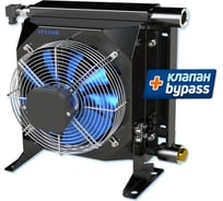 Гидравлический маслоохладитель АРКАИМ МО2К, 380 Вольт, 120 л/мин, с аварийным клапаном МО2.К.38.А.60