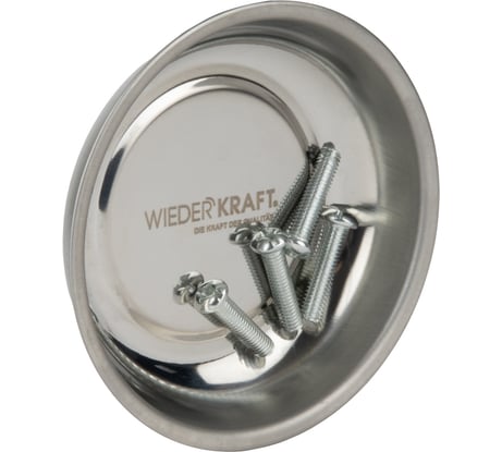 Магнитный круглый лоток 3" 76мм WIEDERKRAFT WDK-65145
