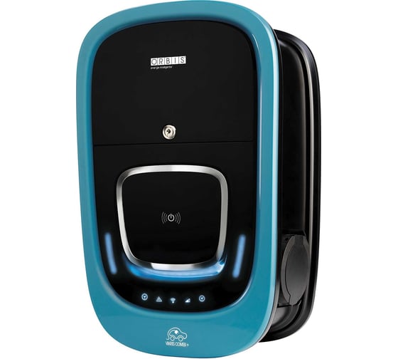 Зарядное устройство Orbis Viaris combi + 22 kw; розетка t2; розетка t2; wifi+ethernet OB94P7CCKA2