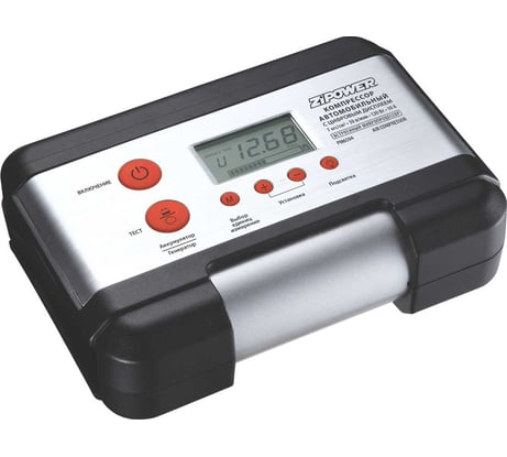 Автомобильный компрессор с цифровым дисплеем Zipower PM6504