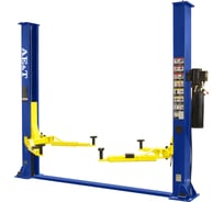 2-стоечный электрогидравлический подъемник 4т с нижней синхронизацией AE&T 220B 2 места, 220В T4