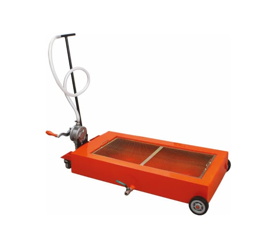 Подкатная тележка для слива масла с роторным насосом Groz TD/68P 68л GR45803 1